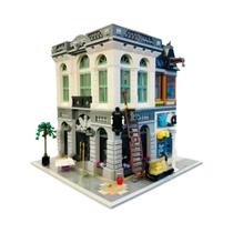 Blocos De Construção Modular Europeu 2380 Peças, Brinquedo Criador, Modelo De Quebra-Cabeça,