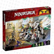 Blocos de construção Ninja The Ultra Dragon 1100 unidades para crianças a partir de 8 anos Blocos de construção Ninja The Ultra Dragon 1100 unidades para crianças a partir de 8 anos