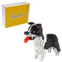 Blocos de Construção para Cães Larcele - 950 Peças (Border Collie) - Brinquedo para Pets