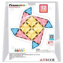 Blocos de construção Picasso Tiles Mini Diamond Series 12 unidades