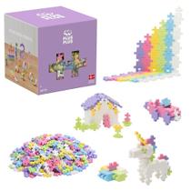 Blocos de Construção PLUS PLUS (600 Peças) - Mistura de Cores Pastel para Crianças