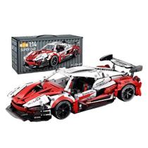 Blocos de Construção RS12, Carro Esportivo, 1200 Peças Brinquedo Educativo