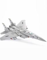 Blocos de construção SEMKY Military F-15 Eagle Fighter Jet