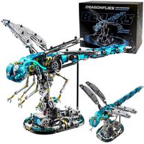 Blocos de construção STEM Kit mecânico Dragonfly funxinee