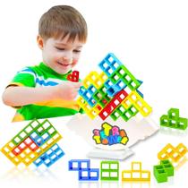 Blocos De Construção Tetra Jogo Empilhe Infantil Brinquedo