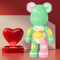 Blocos de construção Toy Bear OZTZ Creative Game 3D Bear Childhood