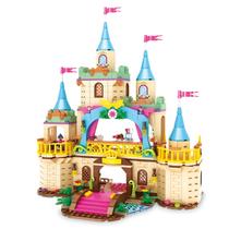 Blocos de construção Toy Hicfen Girls Princess Castle 807 unidades