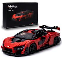 Blocos de construção Toy Nifeliz Super Car Sanna 1:12 Scale 1182 unidades Blocos de construção Toy Nifeliz Super Car Sanna 1:12 Scale 1182 unidades