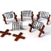 Blocos de construção Toy Trendyz Minifigures Military War Defense