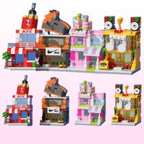 Blocos de construção Ulanlan Girls City Street View 688 unidades de 8 a 12 anos