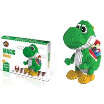 Blocos de Construção Yoshi - Modelo DIY para Montar - Brinquedo Educacional