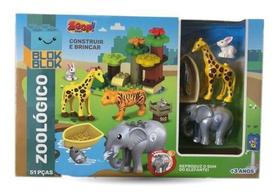 Blocos De Construção - Zoológico - Zp00748 - Zoop Toys