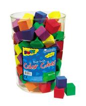 Blocos de Contagem de Cubos Coloridos - Recursos de Aprendizagem Práticos