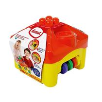 Blocos de Encaixe Casinha de Atividades 10 pçs Sortido MK211 - Dismat