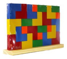 Blocos De Encaixe Tetris Vertical Didático Pedagógico - Artetoys