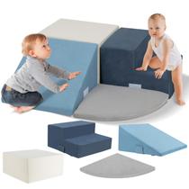Blocos de escalada de espuma CAPAKIDS Large, 4 unidades para crianças de 1 a 3 anos