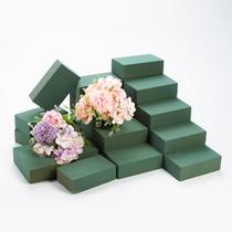 Blocos de espuma floral GNRZZT 30 unidades 14L x 8L x 4H cm verdes