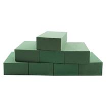 Blocos de espuma floral Prashent Green Wet Dry 8 unidades para flores