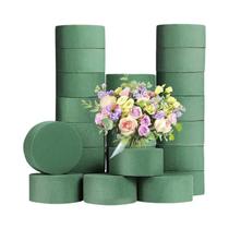 Blocos De Espuma Floral Redondos De 11,5cm 10 Peças Para Decoração De Arranjos De Mesa De Casamento