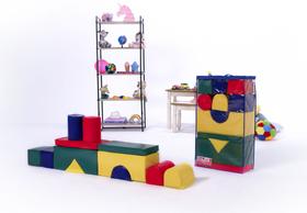 Blocos de Formas Geométricas em Espuma