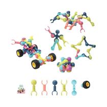 Blocos De Modelo De Emenda DIY Para Crianças Estrutura Versátil Montagem De Plástico Blocos De
