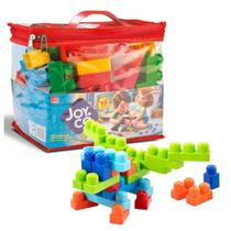 Blocos De Monta Bambola Infantil Com 98 Peças Coloridas Blocos De Monta Bambola Infantil Com 98 Peças Coloridas