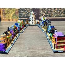 Blocos De Montagem Compatíveis Com Lego Modelo De Vista De Rua Conjunto De Blocos De Construção
