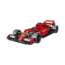 Blocos De Montagem De Carro Super Rápido Vermelho, Modelo MOC, Conjunto De Corrida Estilo Filme, Blocos De Montagem De Carro Super Rápido Vermelho, Modelo MOC, Conjunto De Corrida Estilo Filme,