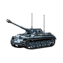 Blocos De Montagem De Modelo De Veículo Blindado Da Segunda Guerra Mundial, Brinquedos DIY Para