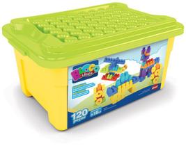 Blocos de Montar 120 Peças Super Caixa Divertida 2 Dismat Blocos de Montar 120 Peças Super Caixa Divertida 2 Dismat