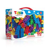Blocos De Montar 150 Peças Maleta Tand Kids - Toyster