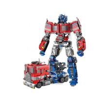 Blocos de Montar 2 em 1 Robô Transformers Autobots e Decepticons, Brinquedo Educativo