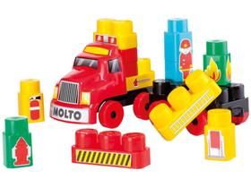 Blocos de Montar 25 Peças Baby Land Bombeirinho - 8009 Cardoso Blocos de Montar 25 Peças Baby Land Bombeirinho - 8009 Cardoso