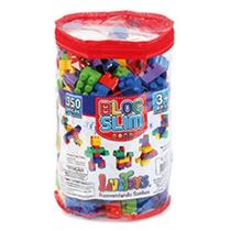 Blocos De Montar 350 peças Brinquedo Educativos Didatico Pedagógico Infantil