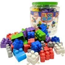 Blocos De Montar 96 Peças Educativos Colorido Brinquedo 1 Un Blocos De Montar 96 Peças Educativos Colorido Brinquedo 1 Un