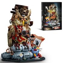 Blocos de Montar AibangBuildzy Coruja Detetive 1286 Peças