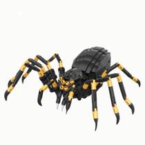 Blocos de Montar Aranha Preta 445 Peças Kit de Mini Blocos Criativos