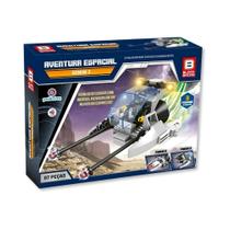 Blocos de montar aventura espacial - polibrinq - Blocos de montar aventura espacial - polibrinq -