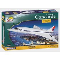 Blocos de Montar Avião Comercial Concorde 455 Peças - Cobi 1917