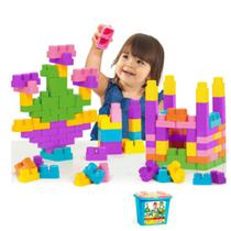 Blocos de Montar Baby Land Block Box 90 Peças Cardoso Toys