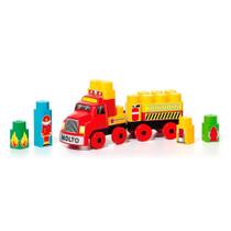 Blocos de Montar Baby Land Bombeirinho - 25 Peças - Cardoso Blocos de Montar Baby Land Bombeirinho - 25 Peças - Cardoso