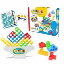 Blocos de Montar Balance Infantil 64 Peças Educativo - Shiny Toys Blocos de Montar Balance Infantil 64 Peças Educativo - Shiny Toys