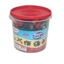 Blocos de Montar Balde Monte Fácil 170 peças