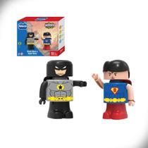Blocos de Montar Black Blocz e Super Heroes League 13 Peças Blocz