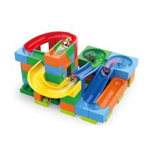 Blocos de montar bloc / pista labirinto colors com 98 pecas