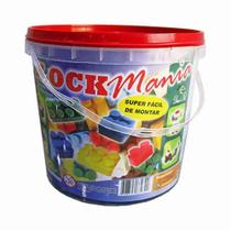 Blocos De Montar Block Mania Com 156 Peças Brinquedo Educativo Alfem BM156