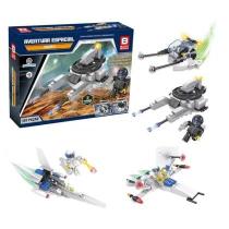 Blocos de Montar Blockbrinq Aventura Espacial BM018 Nave Júpiter 2 Infantil 6 Anos BM018