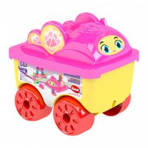 Blocos de Montar Blocolândia Carro Encantado 25 pçs MK440 - Dismat