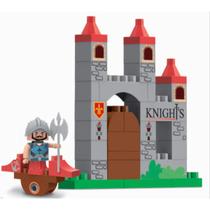 Blocos de Montar Blocz 40 peças Didático Infantil Educativo