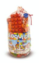 Blocos de Montar Bloquito Mochila com 124 Peças Kepler